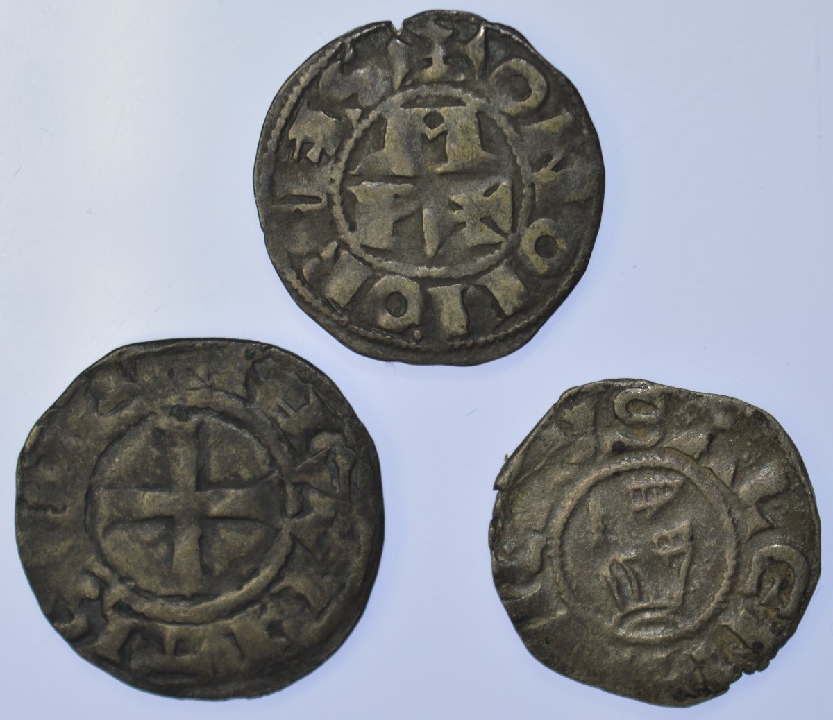 A-Small-Group-Of-Silver-Hammered-To-Id....